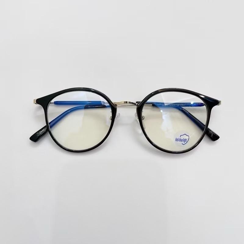 [ Mã N004 ] TKN Eyewear Gọng Kính From Bầu Tròn - Hợp Mặt Vừa và TO  ( Kèm Hộp + Khăn lau ) Mắt Mèo