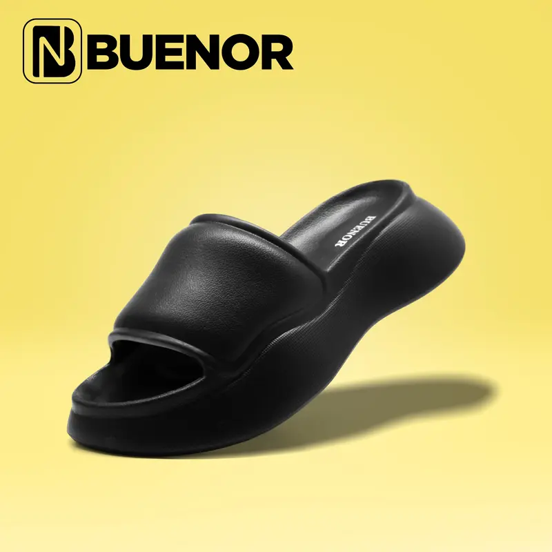 Buenor - Sandal Selop Karet Jelly Wanita Dewasa Model Bergelombang Terbaru Shoes 2