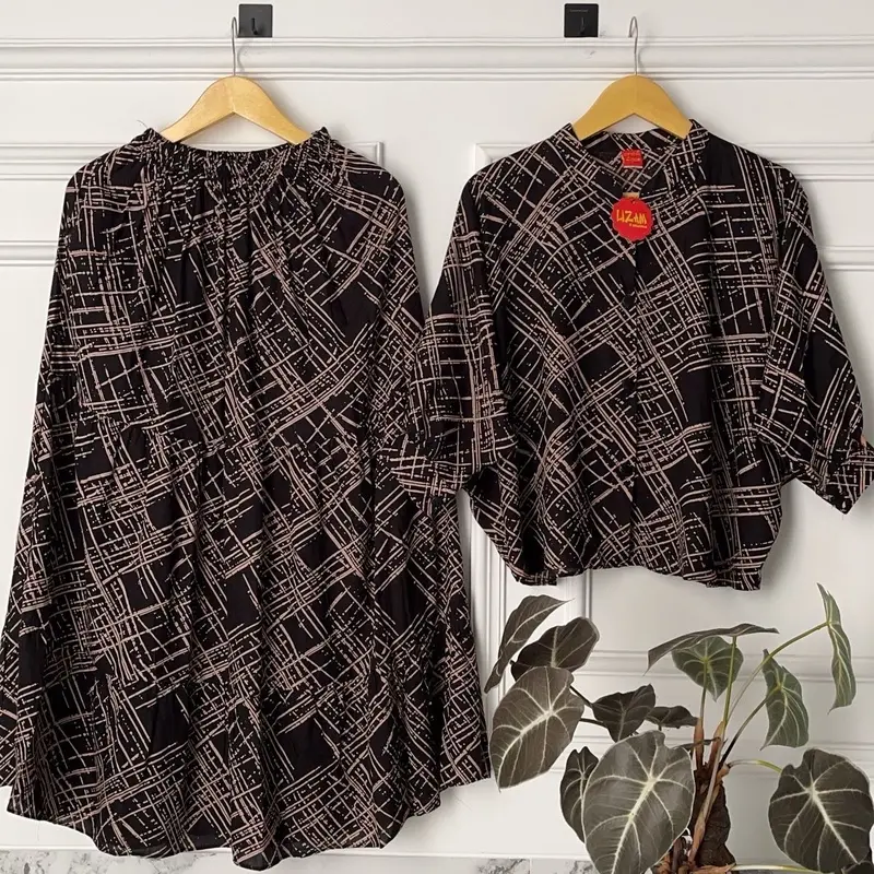 Setelan Rok Kekinian Terbaru Bahan Rayon 0