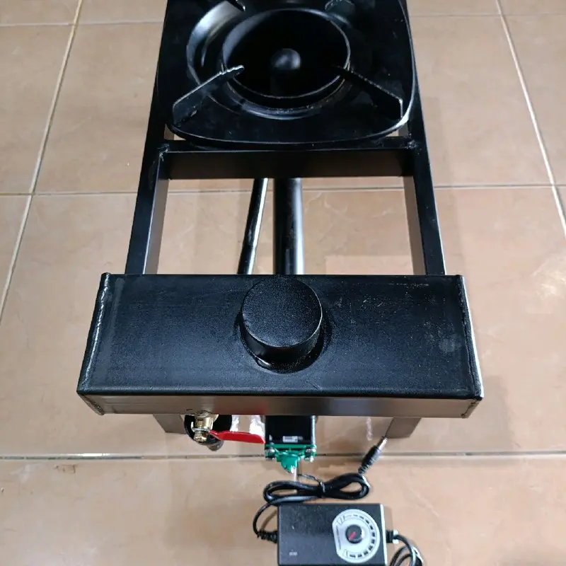 kompor oli bekas api Biru lengkap dengan adaptor, kompor portable 1