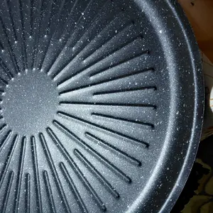 Panggangan BBQ Korea Grill Pan Anti Lengket Serbaguna untuk Kompor Gas dan Induksi Ukuran 28-38cm