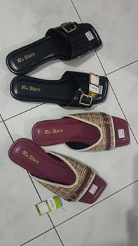 Product Review of Sandal Wanita Terbaru Kekinian 2025 Empuk Gaya Korean Style Viral from s**n 1