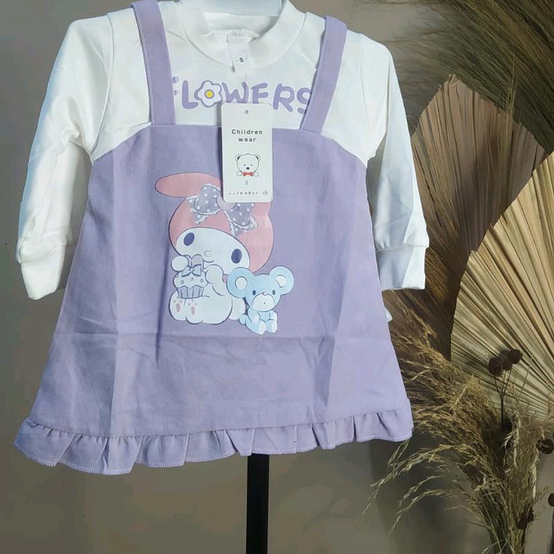 atasan anak bahan katun adem cocok untuk jalan sore 0