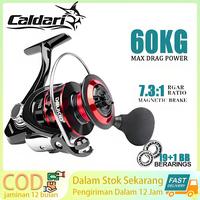 Gambar Caldari Reel Reel Pancing Asli Metal Fishing Reel 60kg Drag 5.0:1 Kincir Logam Berkekuatan Tinggi, Gulungan Pancing Ikan Air Asin Gulungan Pancing Murah Spinning Reel Fishing Reel Mesin Pancing Rod Mesin Casting Murah - FS2000 dari Toko Pancing Indonesia_NEW Kota Administrasi Jakarta Barat 1 Tokopedia
