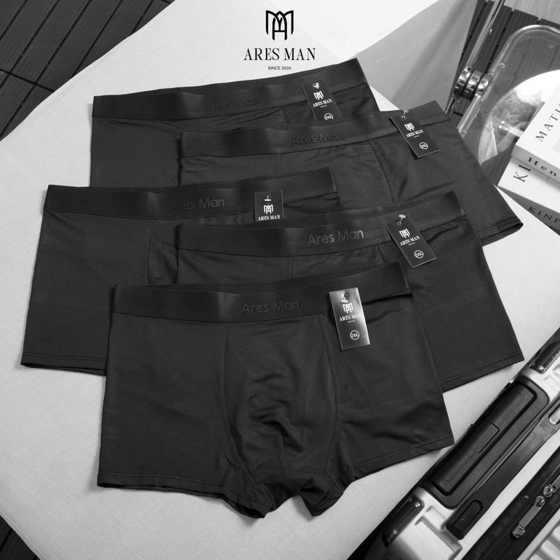 Combo quần lót nam, quần boxer nam cao cấp kháng khuẩn thoáng khí thấm hút mồ hôi - AR MAN