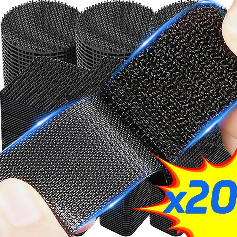 Bộ 5/10/20 miếng dán cố định mạnh cho ô tô / Băng dính thảm chống trượt không…