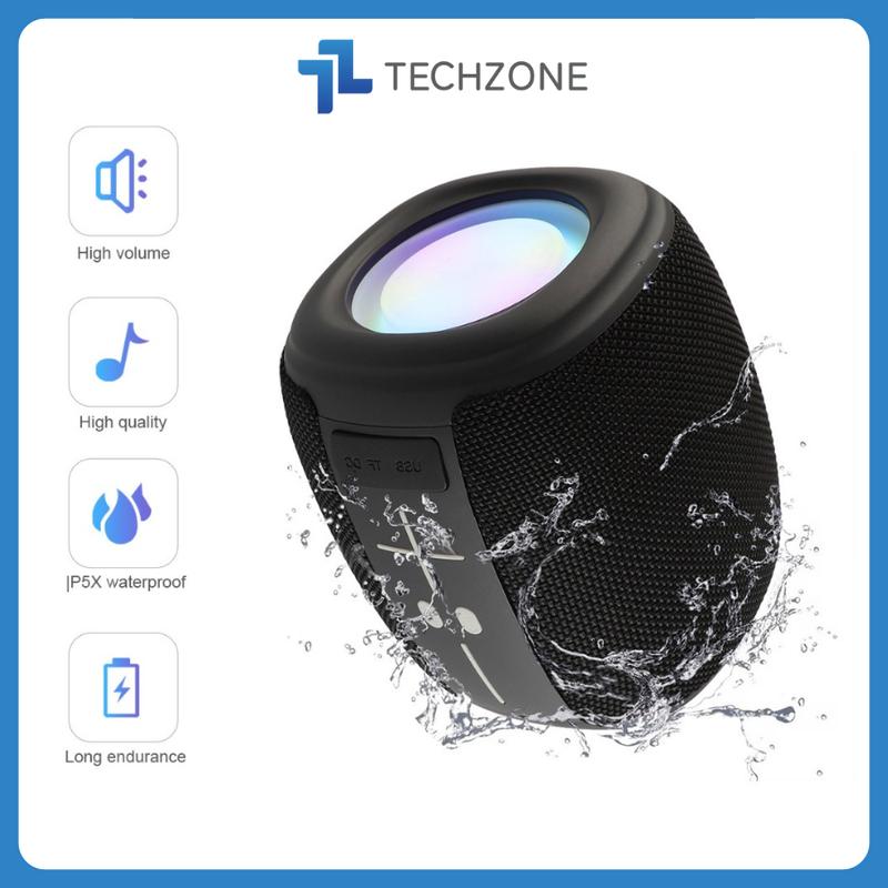 Loa Bluetooth Không Dây Bass Mạnh Công Suất Cao Chống Nước LED Nháy Theo Nhạc