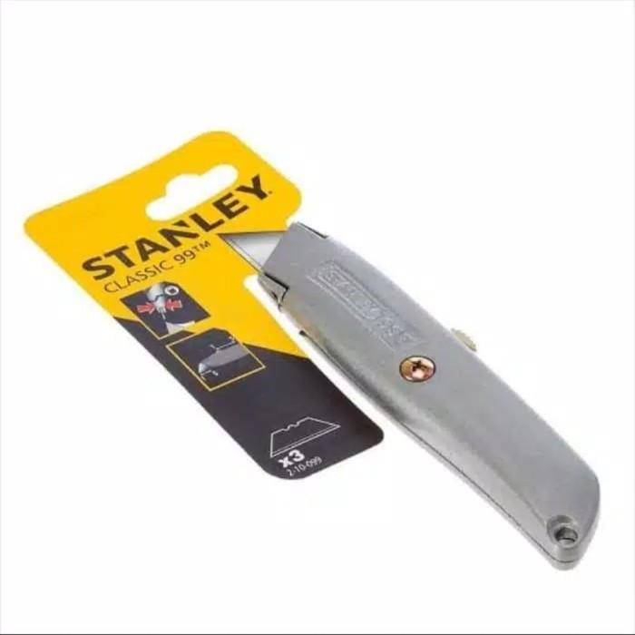 Gambar Stanley Pisau Cutter Classic 99 Retractable Utility Knife 10-099 10099 dari UD Podo Moro Kota Surabaya Tokopedia