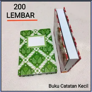1 Pcs Buku Oktavo 200 Lembar ( Buku Kecil ) Stationery