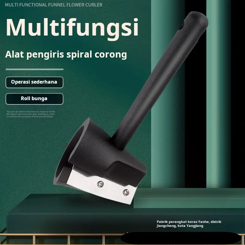 Artefak pengeriting bunga multifungsi, pola dapur, cetakan ukiran, alat pengeriting bunga, pengupas, artefak pengeriting bunga