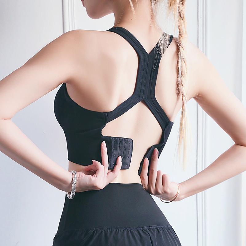 Outdoor Sport Bra Yoga  Clothing Daily Bra Quick-Drying Sports Bra Running Fitness Seamless Back Buckle  2021