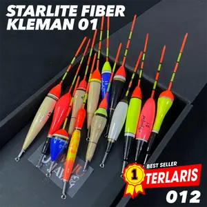 Pelampung Pancing Starlaite Fiber kleman 01 Super MJ FISHING terlaris Alat pancing 012 Joran