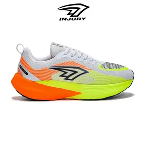 Injury Estevao Sonic 1 White Stabilo - Sepatu Olahraga Outdoor Running Lari Pria Wanita Kasual Senam