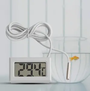 Termometer Digital Aquarium-Kulkas-Freezer - pengukur suhu aquarium ikan kabel 1 meter