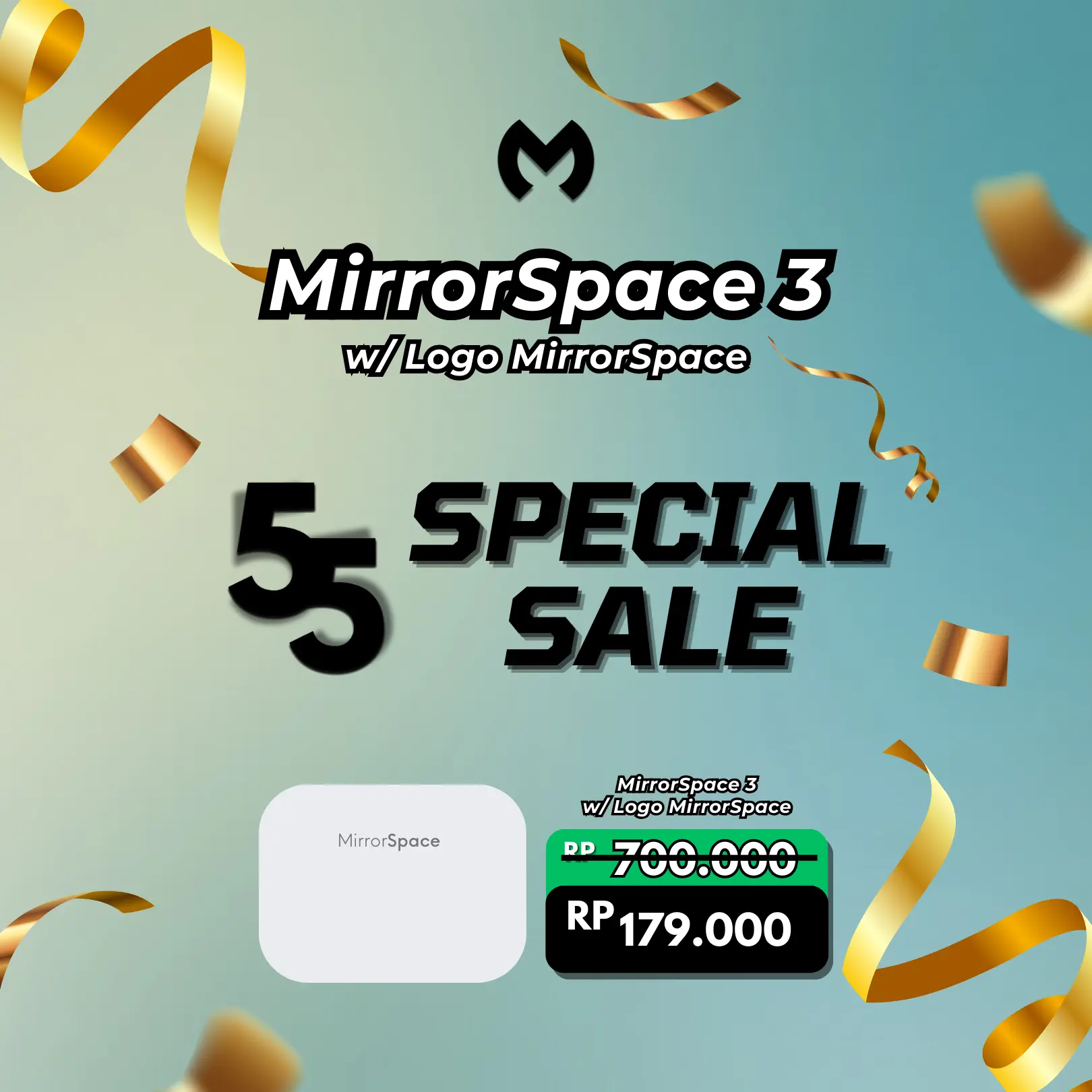 MirrorSpace Generation 3 w/ logo MirrorSpace