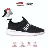 Gambar Sepatu Pria wanita Shaburay Slip On Kyoto Black White | Sepatu Olahraga - Black White, 37 dari SHABURAY OFFICIAL Kota Tangerang 1 Tokopedia