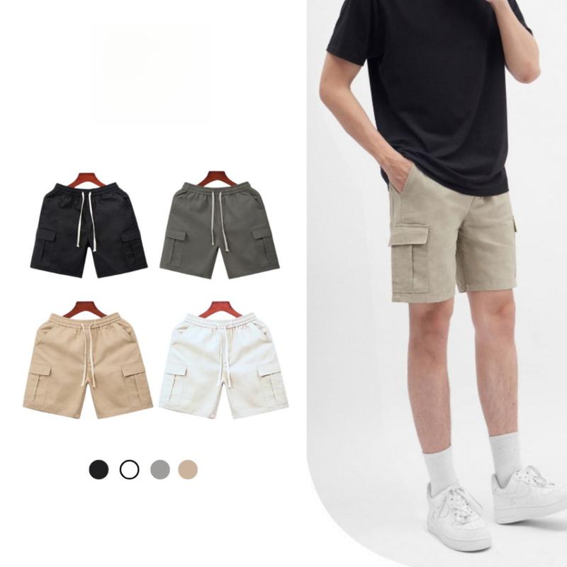 【Phiên bản nâng cấp】 【Mới 2026】 Quần Short Nam Kaki Túi Hộp CMENS Quần Đùi Nam…