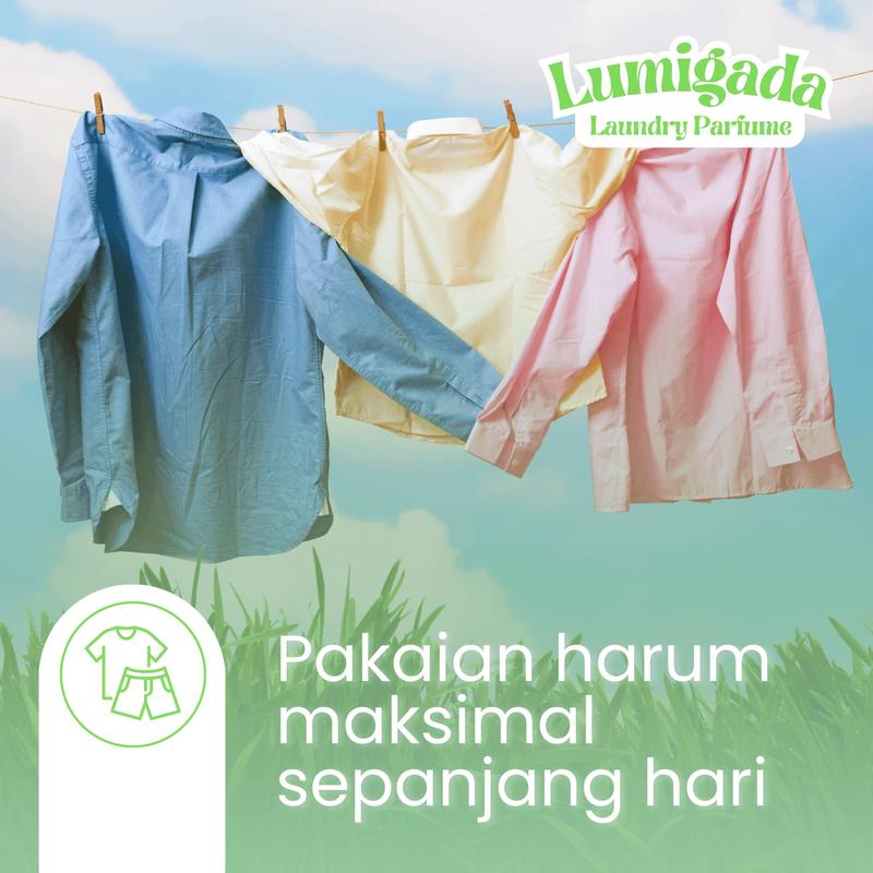SNAPY PARFUM LAUNDRY Lumigada Pewangi Pakaian Tahan Lama Berkualitas 1 Liter 5