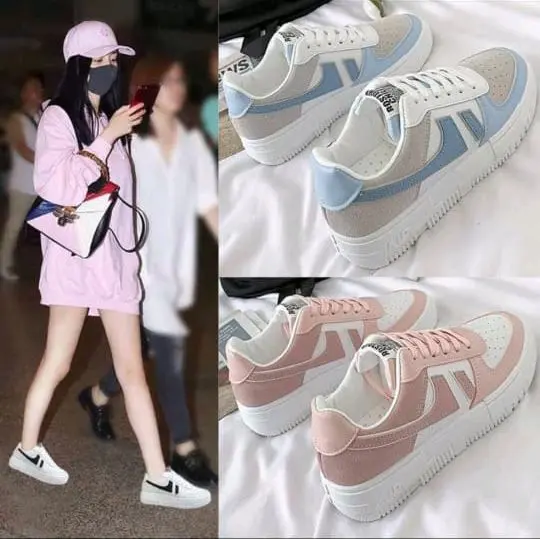 PROMO - SEPATU WANITA SNEAKERS BLANCE RUSH CEWEK JALAN SANTAI SPORT KOREA KULIT PU PREMNIUM