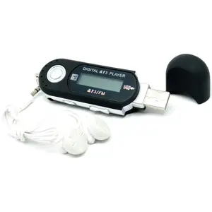 USB MP3 Player LCD Display FM Radio TF Slot