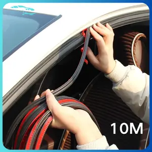 【mobildage】10 Meter karet Peredam Pintu Mobil /  Karet Peredam Pintu Mobil /List Peredam Suara Pintu Mobil Universal Car Door Seal Strip