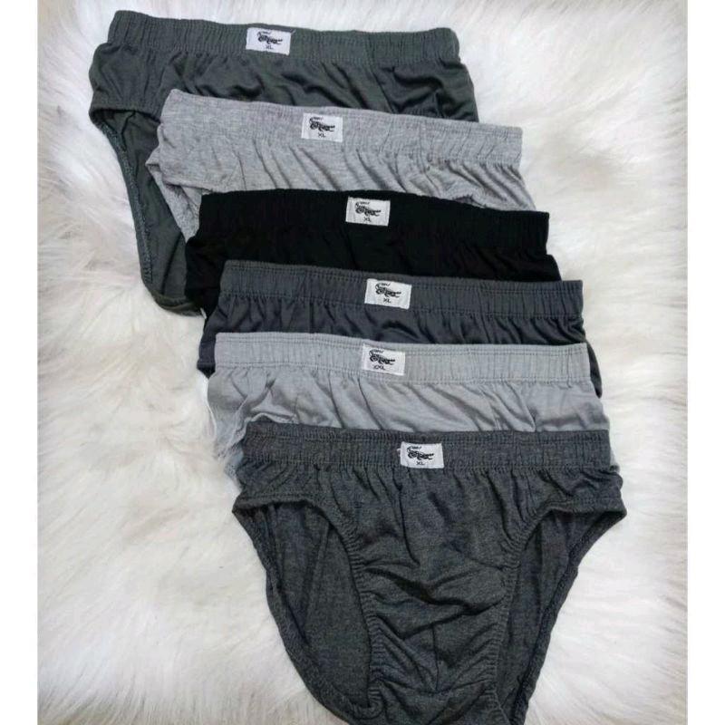 PROMO!!! 8 PCS CELANA DALAM CROCODILE BAHAN KATUN ADEM DAN NYAMAN DIPAKAI Cowok Dewasa 9