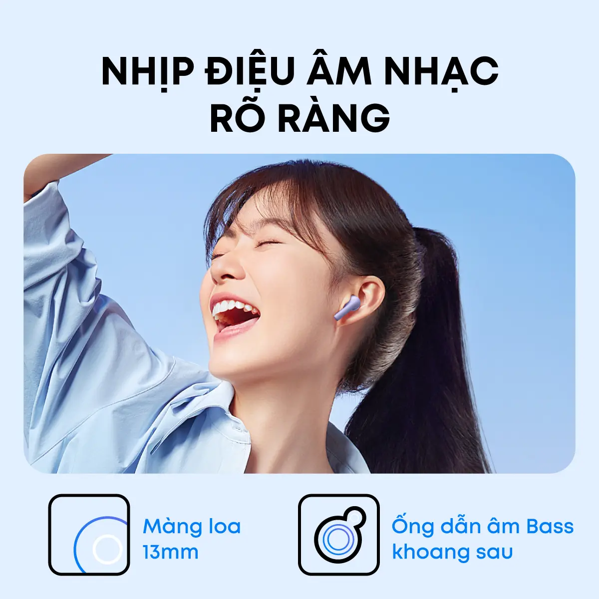 Tai nghe Bluetooth Semi In-Ear Soundcore K20i (A3994) Siêu gọn nhẹ Chống nước IPX5- Dịch thuật AI trên App- Tai nghe không dây- Tai nghe bluetooth pin trâu Bảo hành 18 tháng Hàng chính hãng | BigBuy360 - bigbuy360.vn