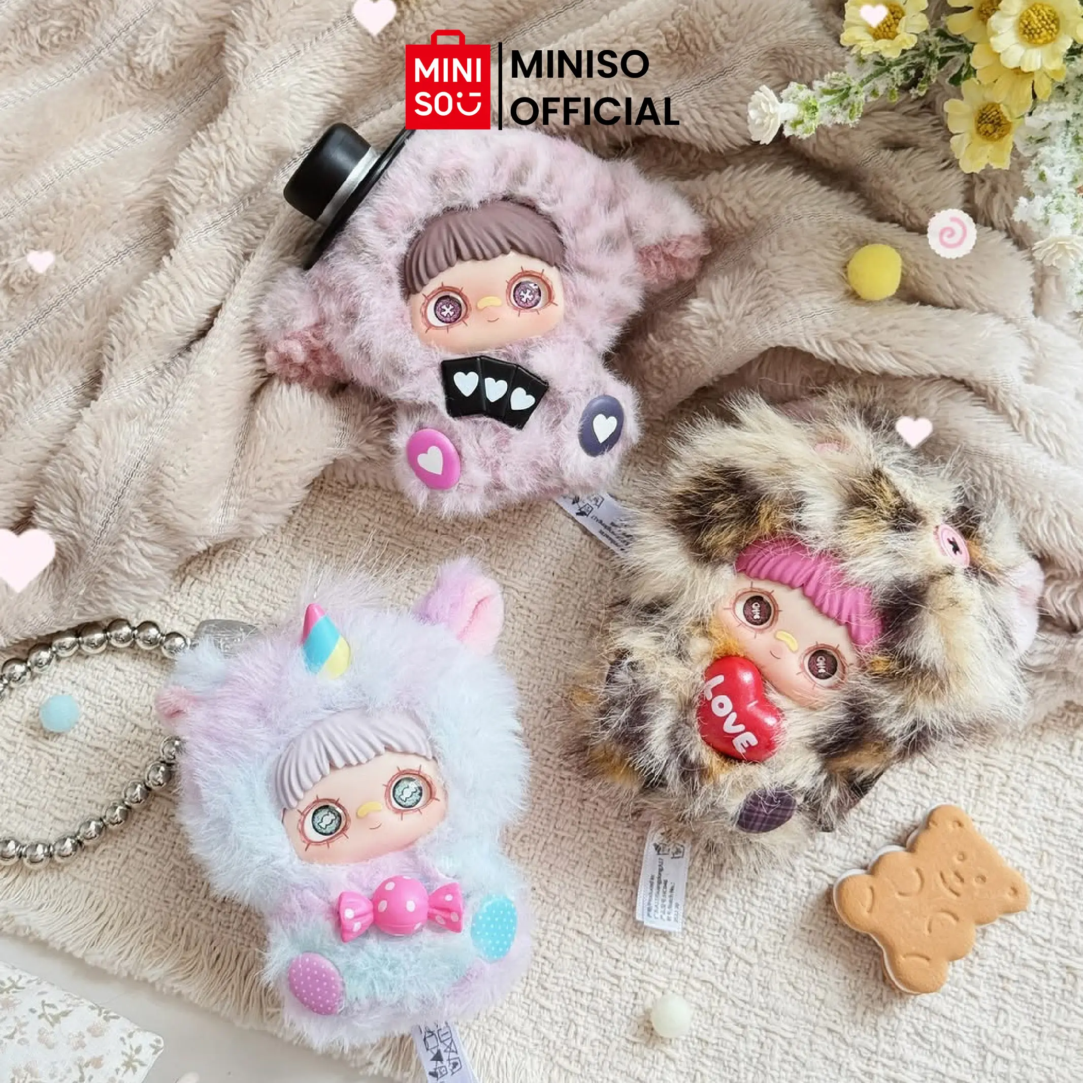 [MINISO] MayMei-Surprise Party Series Plush Doll Blind Box | BLIND BOX LUCU KARAKTER GEMAS