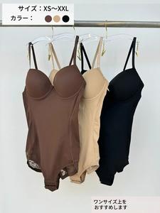 女性のコントラストレースシャーリングフック&アイクロージャークロッチシェイプウェアCamiボディースーツ、カジュアルで快適な通気性のある半透明のシェイプウェアボディースーツ、すべての季節の女性のシェイプウェア