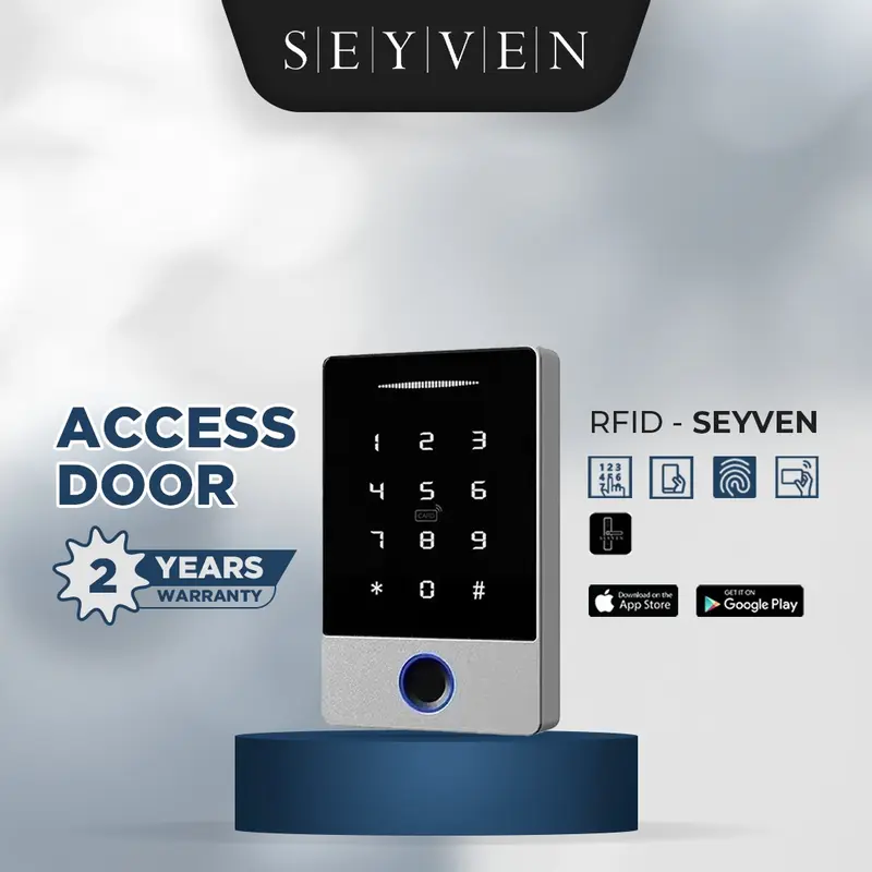 SEYVEN Smart Access Control Door RFID Akses Door Bisa App Ttlock 0