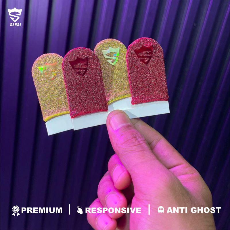 Sarung Jempol Game Premium V3 SENSE Super Responsif untuk Aksesoris Game PUBG Free fire & Mobile Legeands