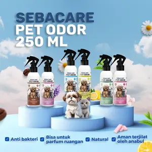 SEBACARE Pet Odor Spray Penghilang Bau Termasuk Kotoran & Pipis Hewan - isi 250ml