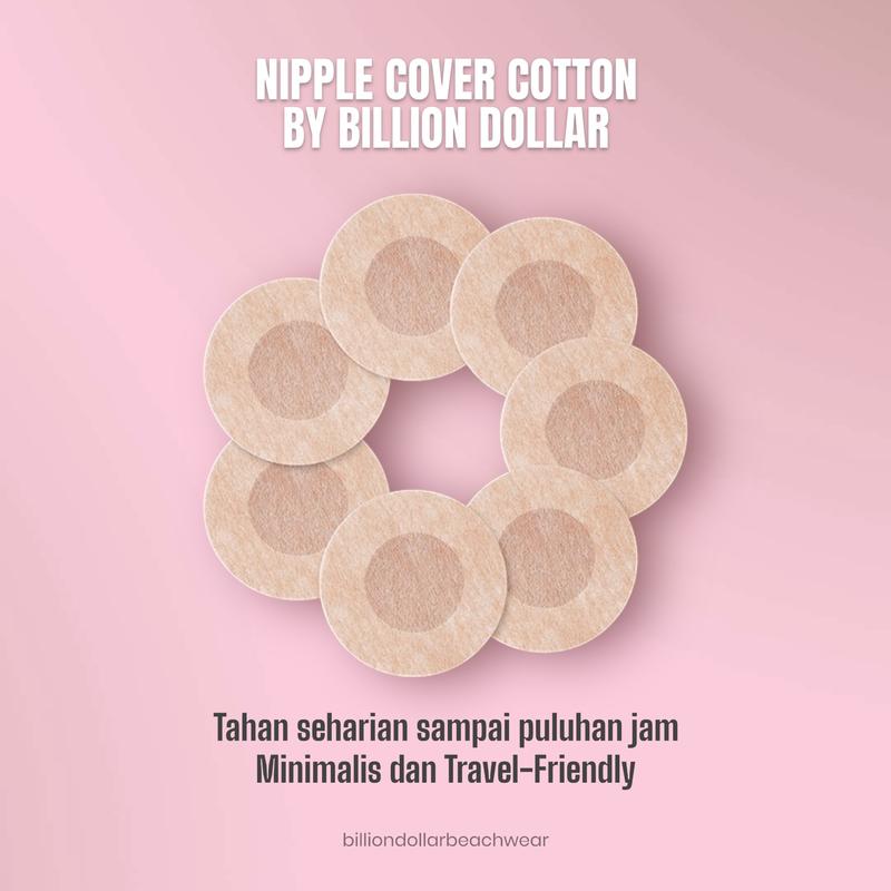 NIPPLE COVER COTTON MINI - Bra Tempel Perekat Seamless 1 Pack 5 Set 3