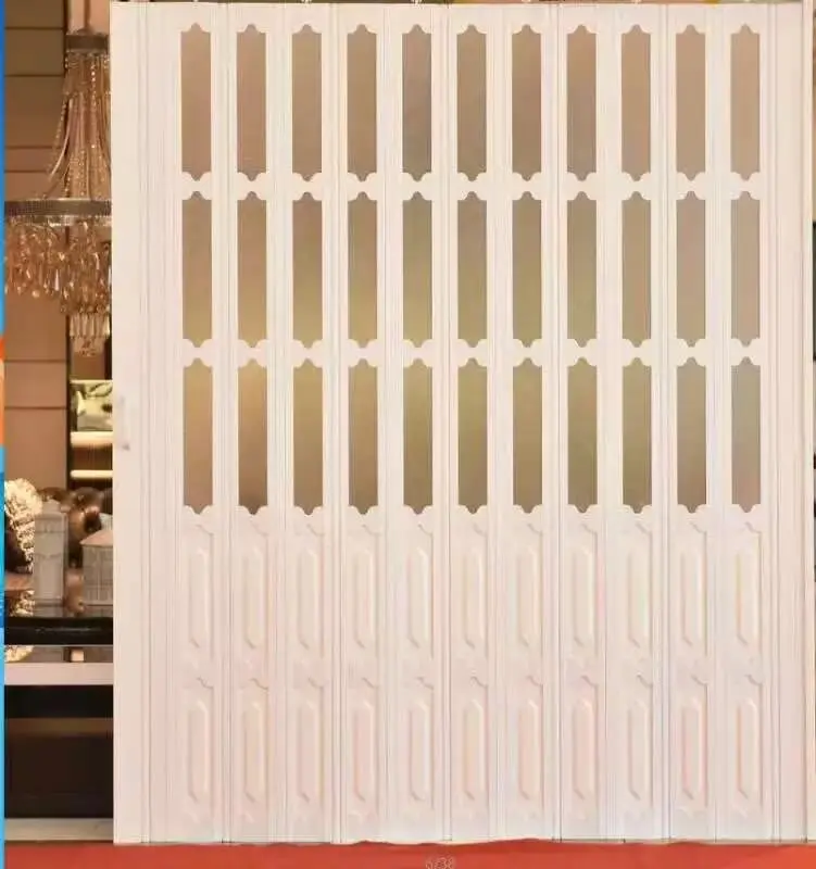 PINTU LIPAT PVC/ KACA ATAS BAWAH TUTUP PVC/ SEKAT RUANGAN,DAN TAMU/ PEMBATASAN RUANGAN PINTU KAMAR