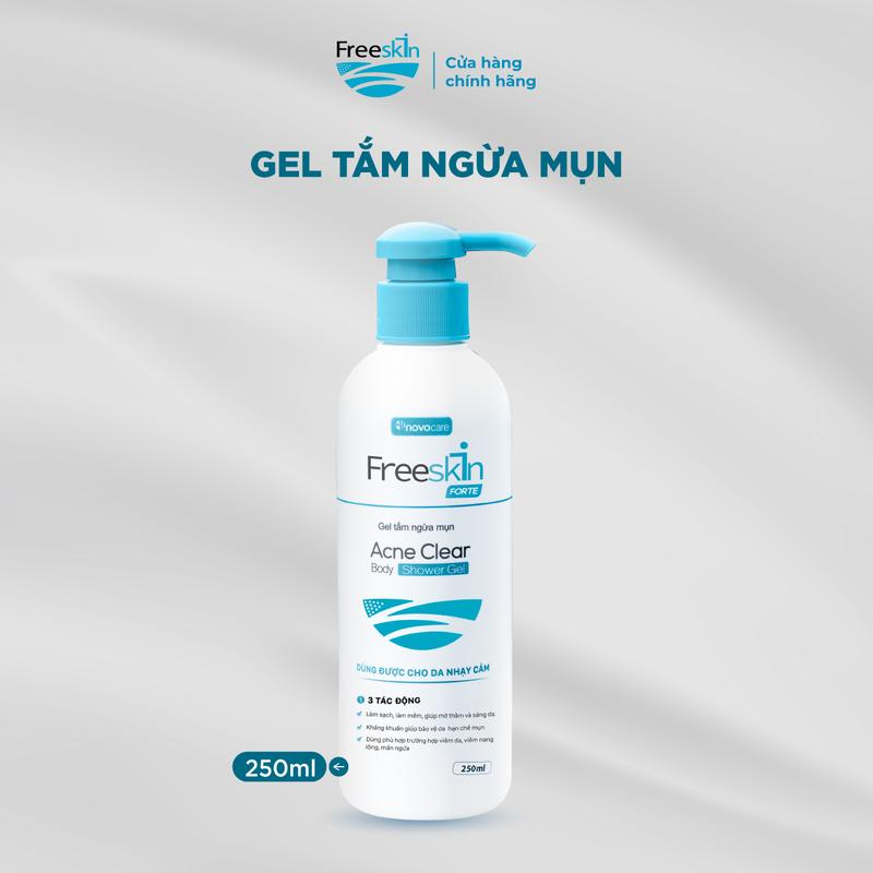 Gel tắm Freeskin - Acne Clear Body Shower Gel 250ml