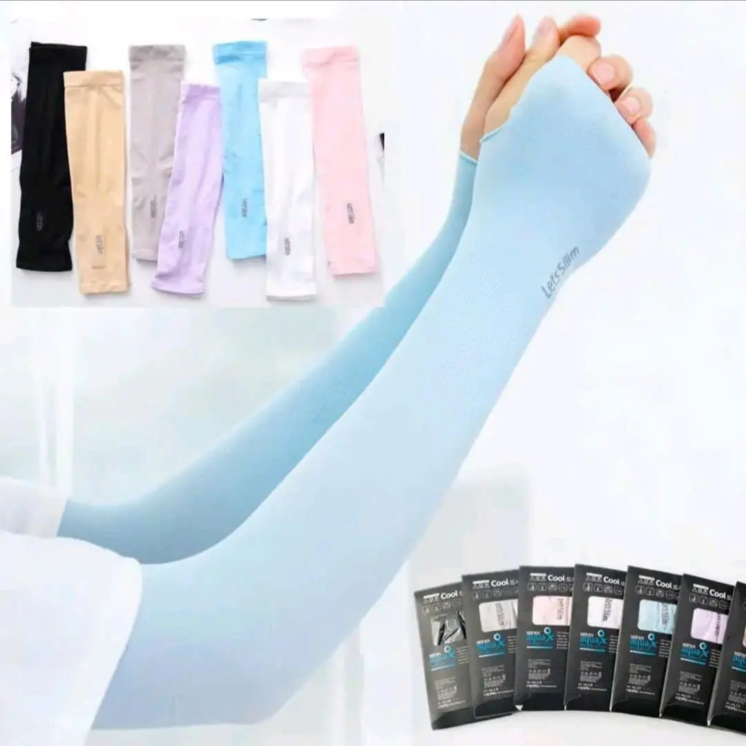 Găng Tay Chống Nắng Let's Slim Fullbox Ngăn Tia UV Cao Cấp Cotton Thun Sport