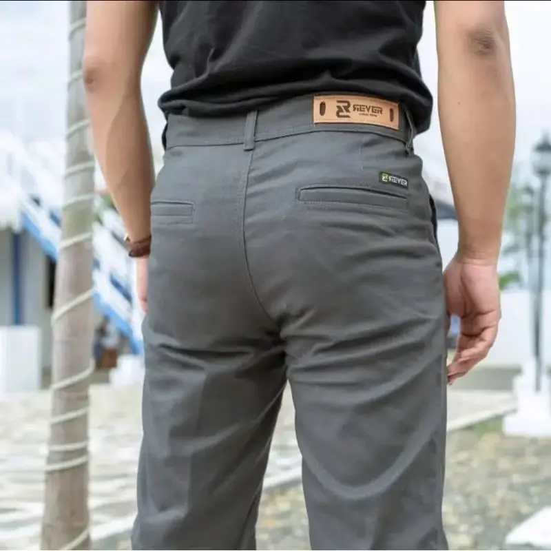 CHINO BIG SIZE 28 30 32 34 36 38 40 42 44 46 48 CELANA  CHINO PENDEK PRIA BAHAN KATUN AMERICAL DRILL GREADY REGULER KUALITAS PREMIUM 2
