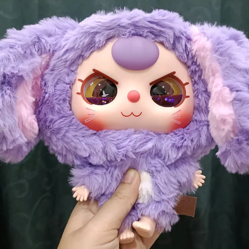 boneka baby three big head bunny mata air/nommi/lily rabbit/lucky cat Zipper/secret big head/sun go kong/diudiu/anya/macaron 0