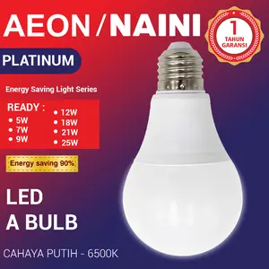 COD Lampu Garansi Platinum LED Bulb 5w 7w 9w 12w 15w 18w 21w 25w Bohlam LED Cool White E27 Garansi 1 Tahun Lamp bola  lampu rumah Putih