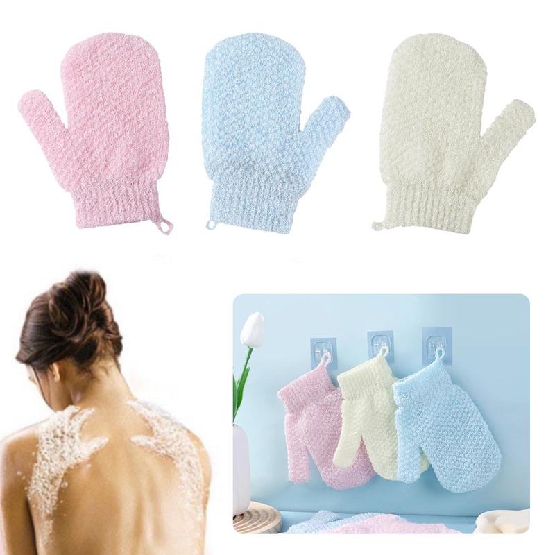 Product Introduction of Coarse Sand Bathing Gloves Bath Adults Kids Clean Body Textured Makes Highly Skin Surface A6G2 41
