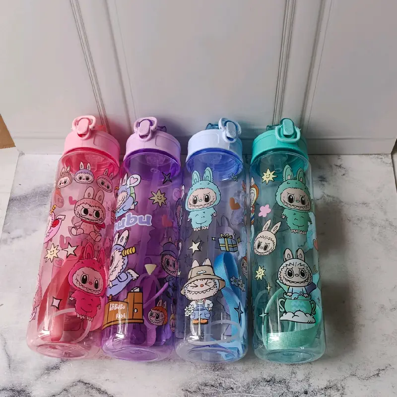 Botol Labubu viral / Botol sanrio 900ml /Botol karakter labubu 2