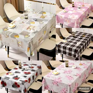 Taplak Meja Makan Waterproof / Anti Noda / Tahan Goresan