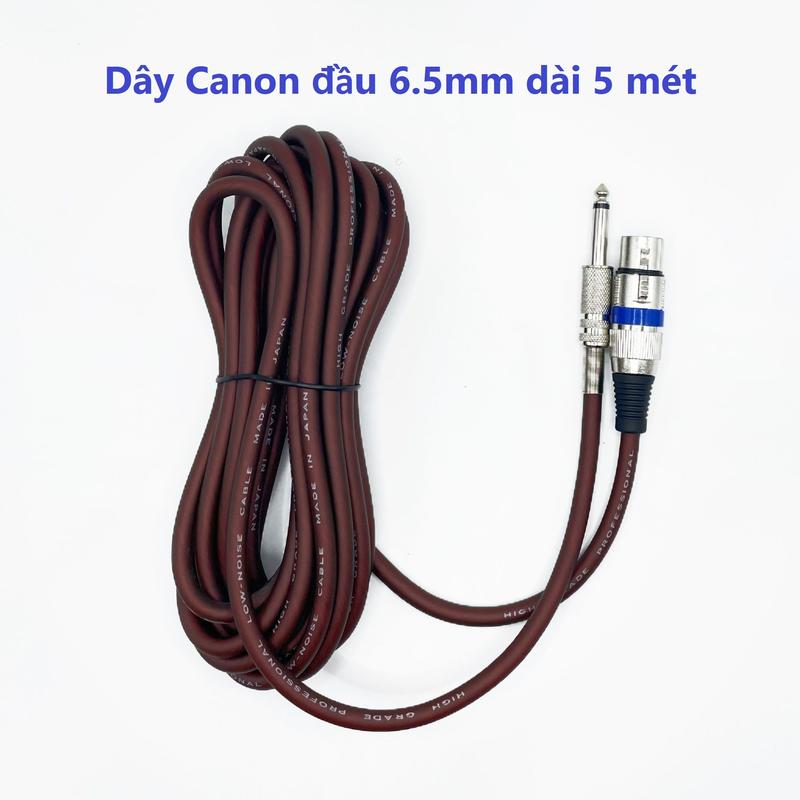  Dây XLR Cái ra Jack 6.5mm Chuyên Dụng Cho Micro Karaoke Jack Canon Cái Ra 6.5 Ly Đồng Nguyên Chất Phụ Kiện DayMicro DayCanonRa6.5 CapCanon XLR 