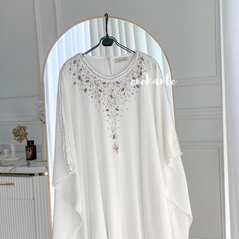 ￼SAPHIRE KAFTAN Crinkle Airflow Premium Jumbo Original By Enchante 4