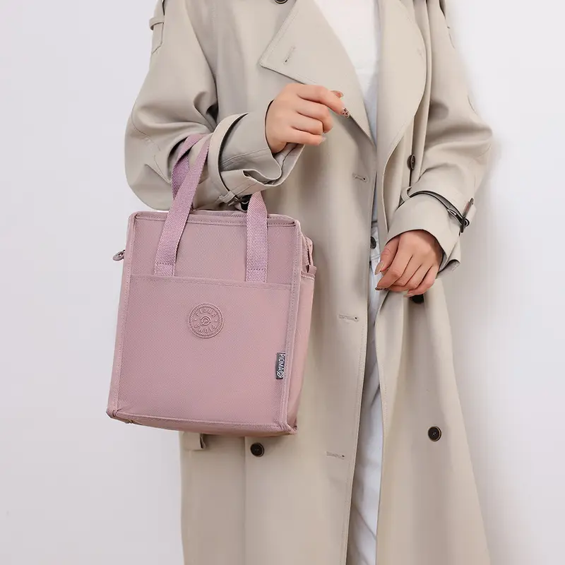 Omipa Bags Pioma Bitna Lunch Bag -Tas Bekal Makanan - Handbag Pioma Wanita - Lunch Cooler Bag Alumunium Foil 0