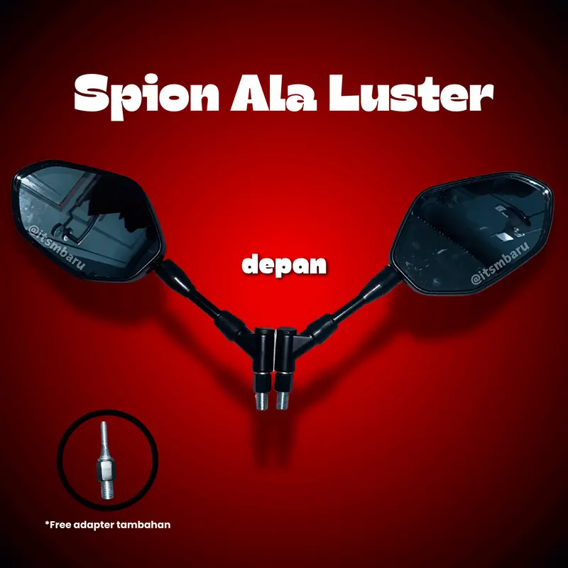 SPION GANTENG MODEL ALA LUSTER UNIVERSAL spion winglet 0