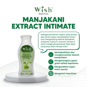 Kemasan 75ml Wish Premium Manjakani by Boyke