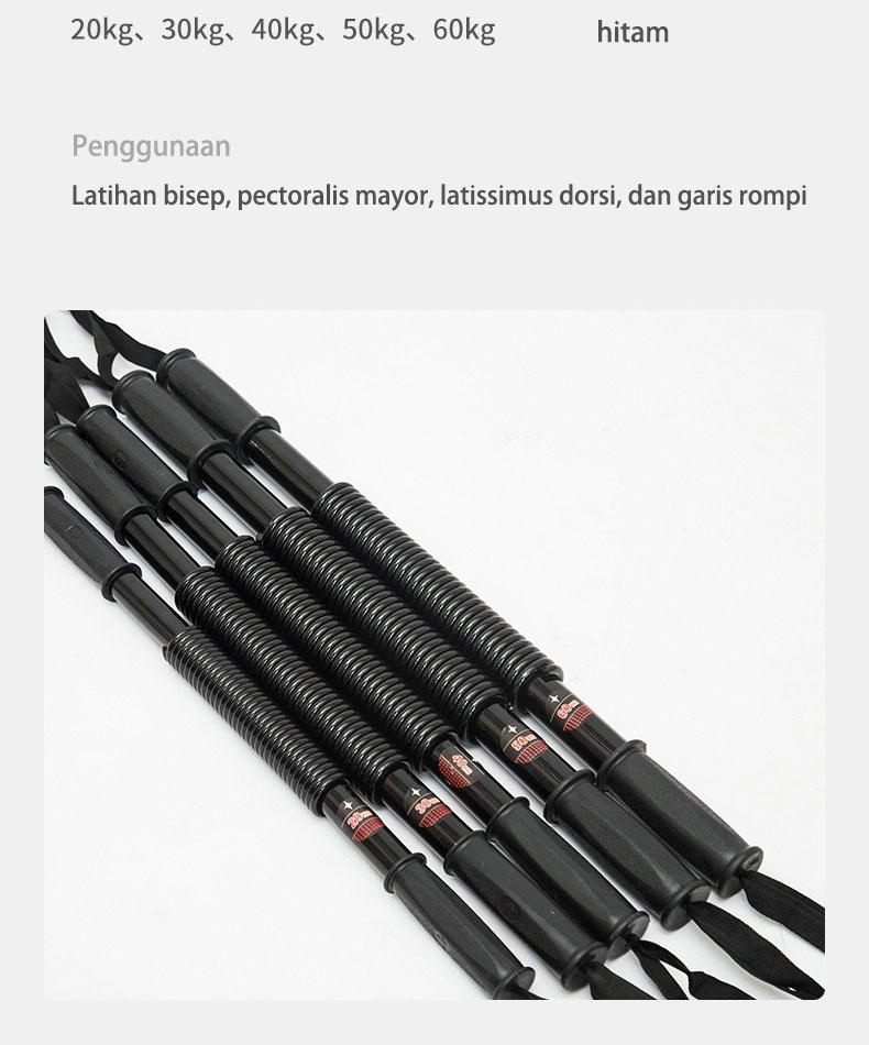 Product Introduction of VENCHY Power Twister 20 KG - 60 KG Alat Olahraga Dirumah Olahraga Power Bender Untuk Pembentuk Otot Lengan Perut Dan Dada Alat Fitnes Simpel Outdoor Spring Exercise Bend Flex Bar Chest Arm Bicep Strength Training Builder Strengthener Blaster Gym 11
