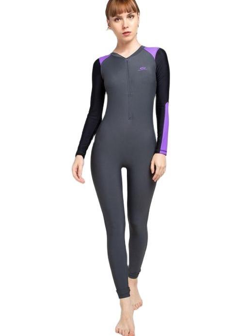 Gambar Opelon Long Diving Suit - Titanium - M dari Opelon Bodywear Kota Cimahi Tokopedia