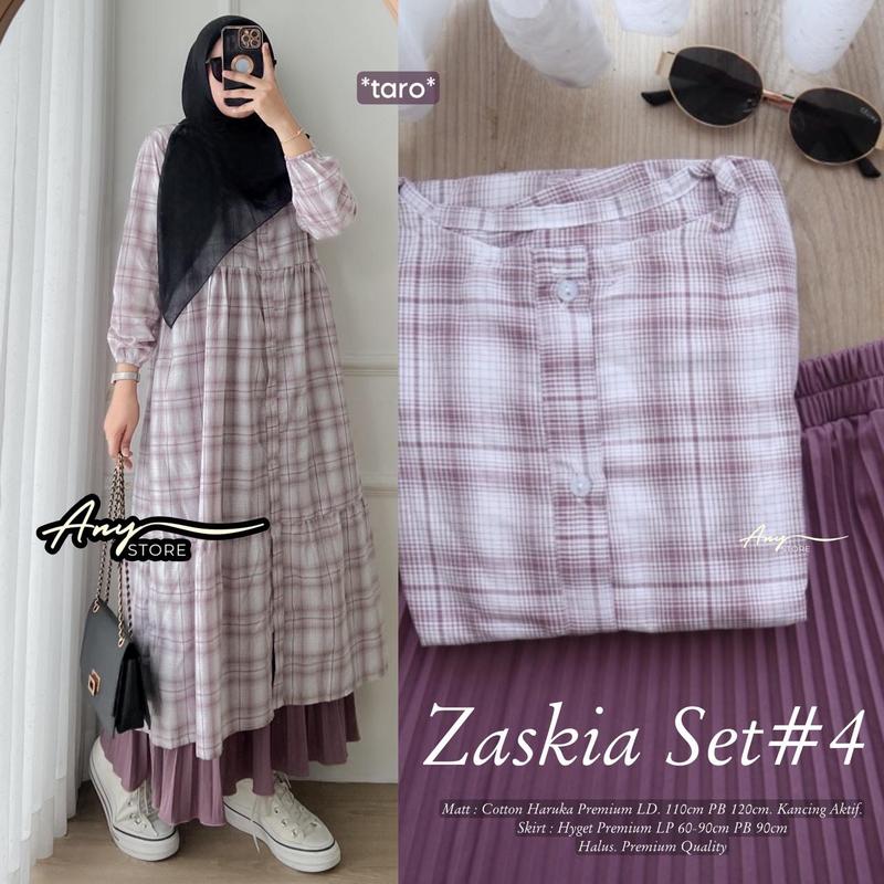 Product Introduction of SETELAN WANITA ONE SET FASHION LD 110 BAHAN COTTON HARUKA PREMIUM ZASKIA SET4 12